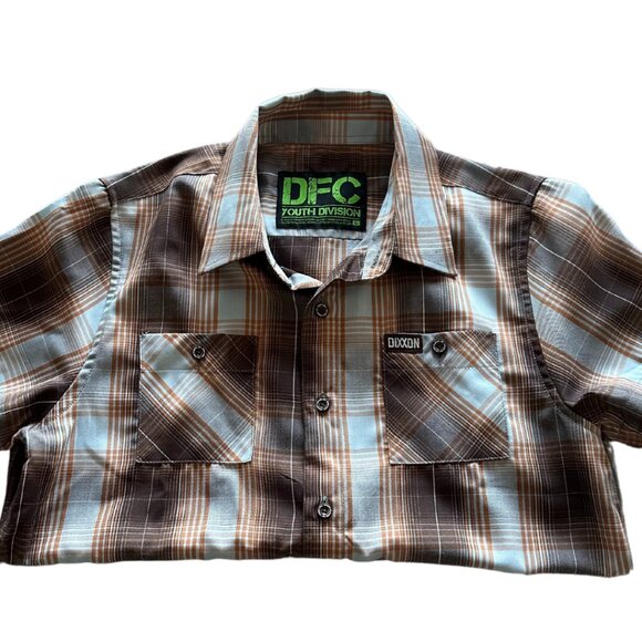 Youth Bamboo Short Sleeve button up - Picture 3 of 7